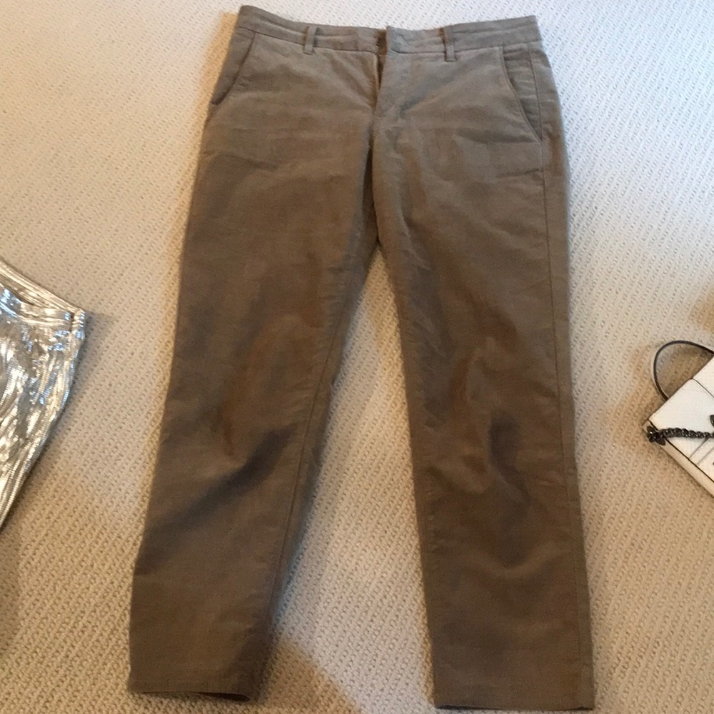 Vince size 6 velvet pant